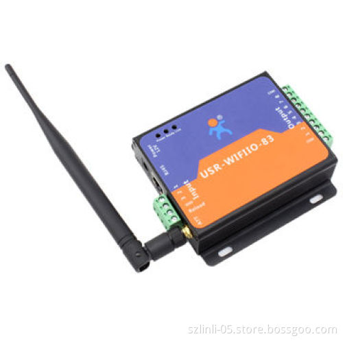 8-channel Wi-Fi Relay Board, Remote Control Switch (USR-WIFIIO-83)New